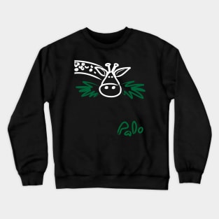 Palo BFFL Giraffe Head Crewneck Sweatshirt